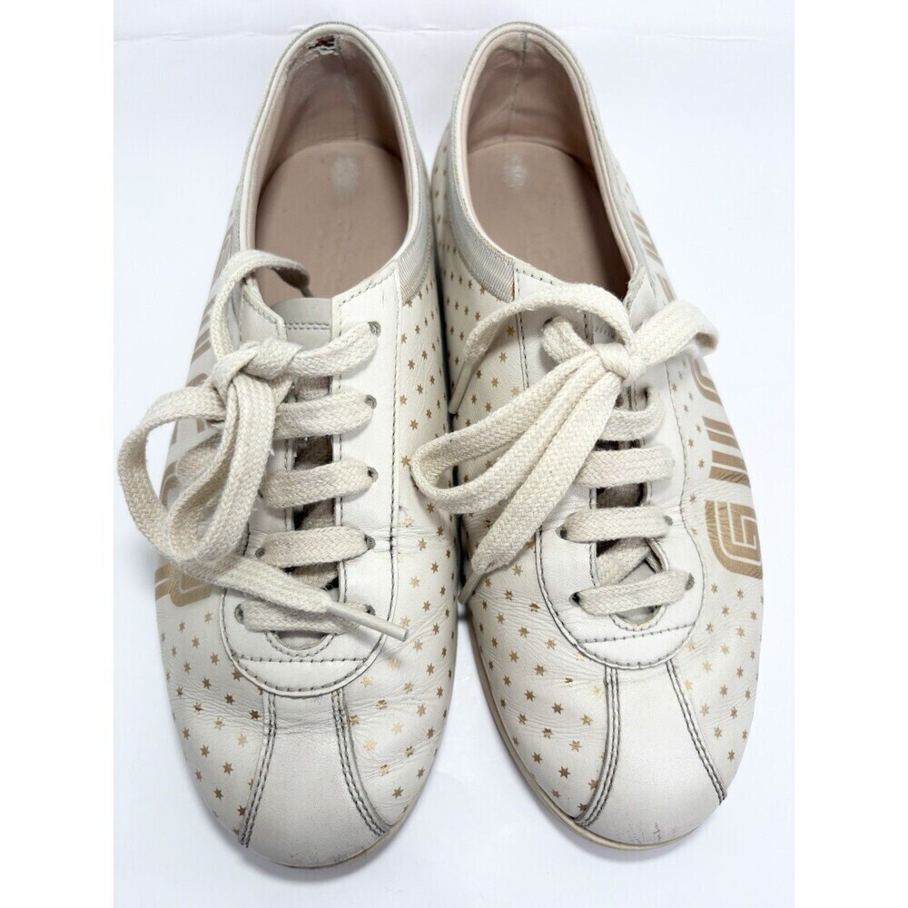 Gucci Cream and Red Sneakers - Picture 5 of 12